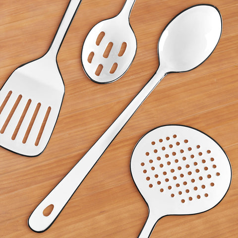 Be Home Harlow Cooking and Serving Utensils - White