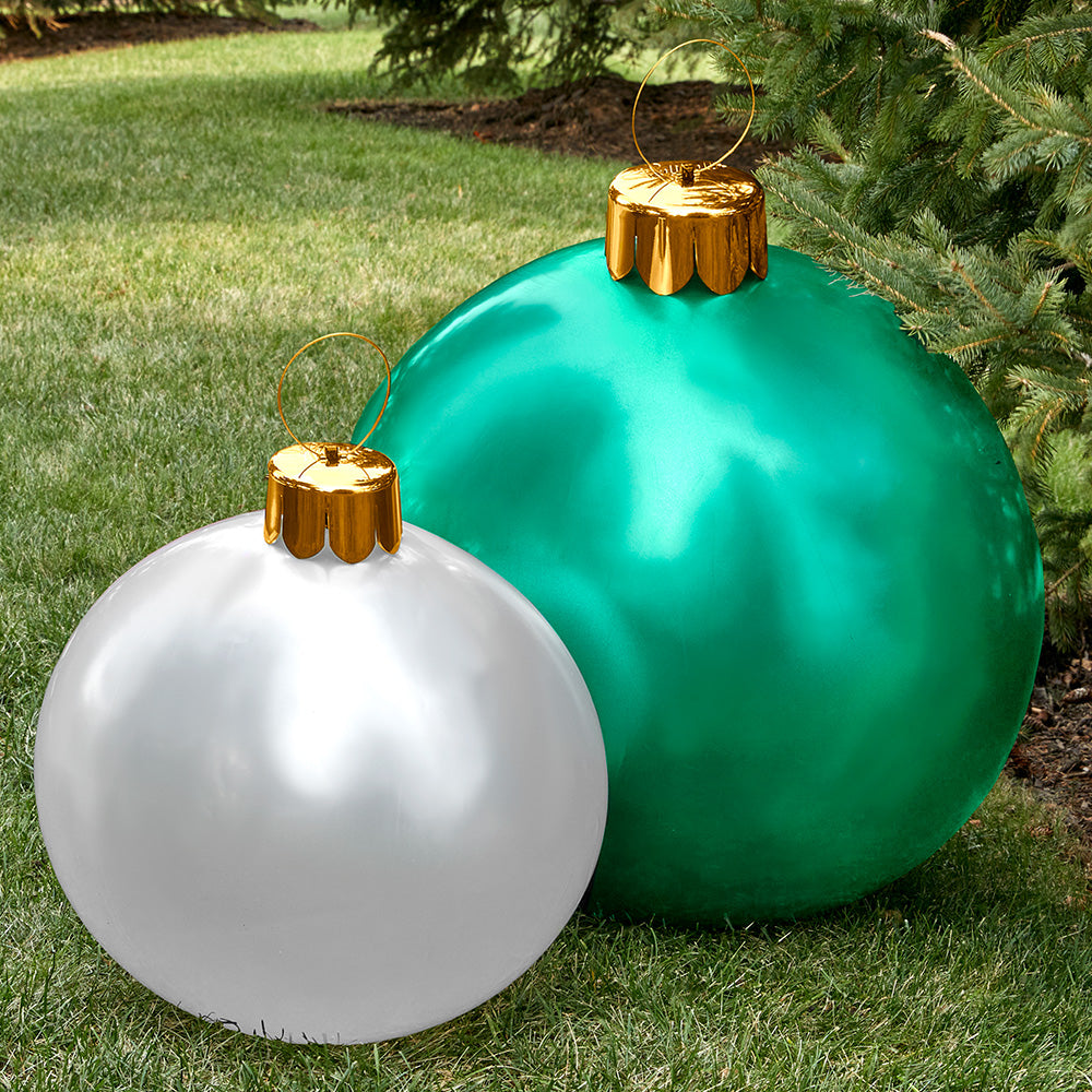 Holiball Inflatable Christmas Ornament – To The Nines Manitowish Waters