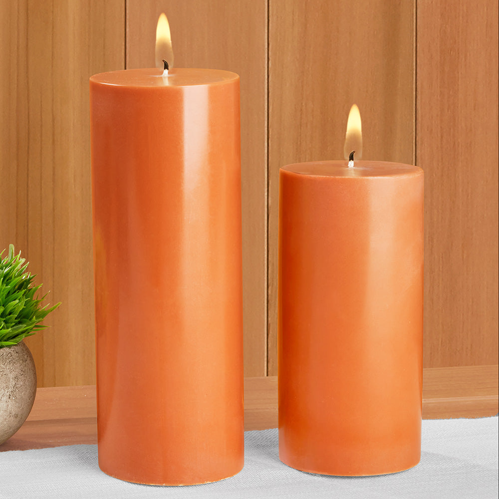 Torre & Tagus Unscented Palm Wax Pillar Candle