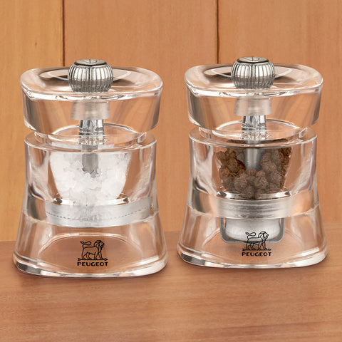 Peugeot Baltic Mini Acrylic Salt and Pepper Mill