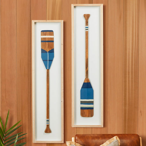 Framed Wooden Paddles