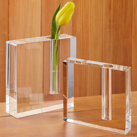 Badash Handcrafted Crystal Flower Bud Vase