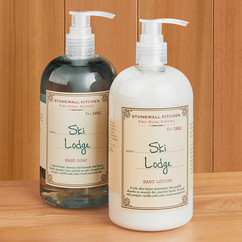 Stonewall Kitchen Hand Soap/Lotion, Ski Lodge