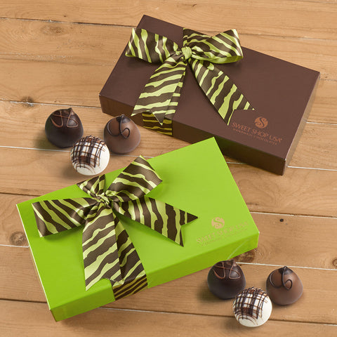 Sweet Shop USA Gourmet Chocolate Truffles, 10 Piece Box